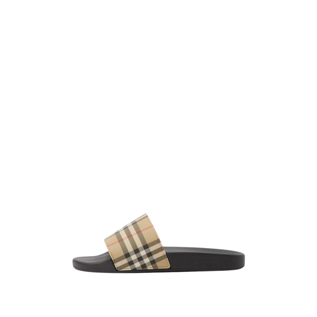 Claquette Check Beige d'archive