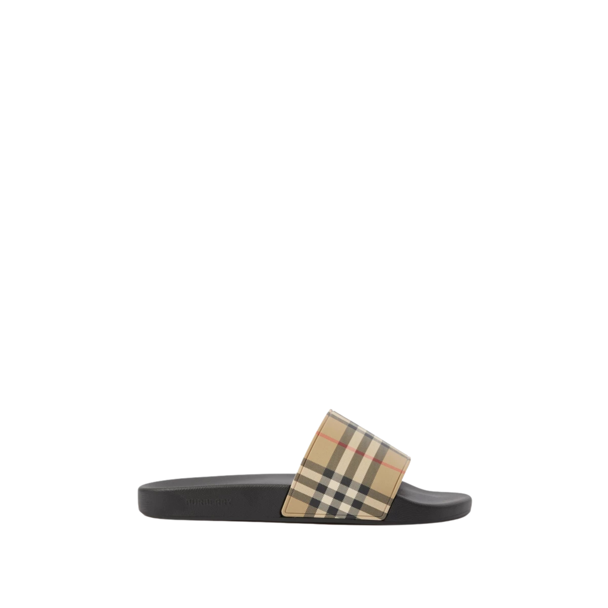 Claquette Check Beige d'archive