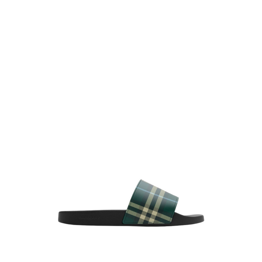 Claquette Check Leaf