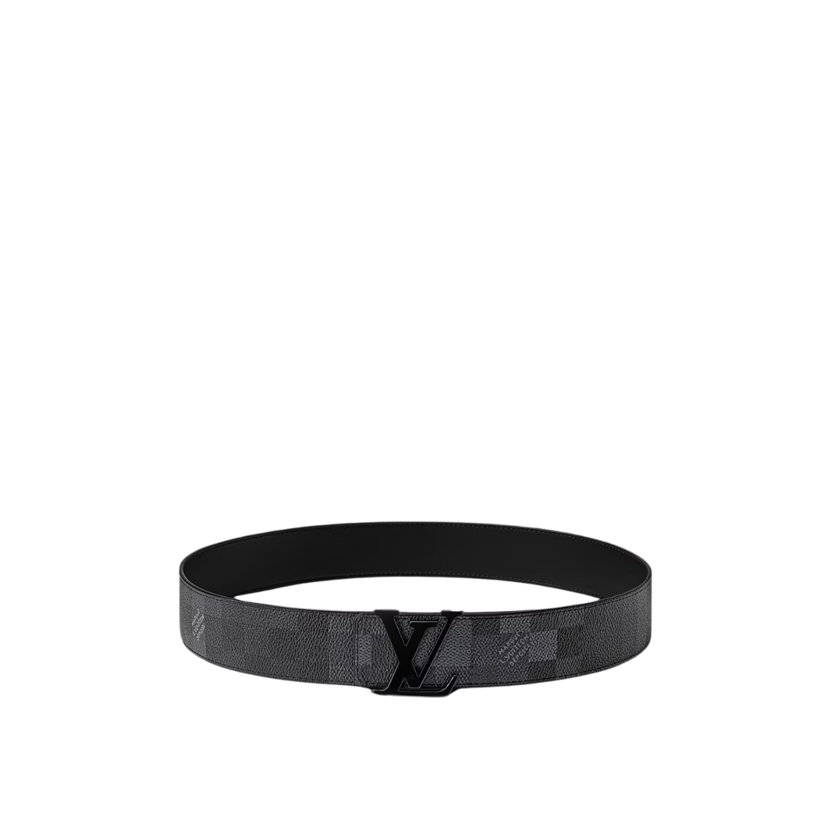 Ceinture LV Initiales Damoflage 40 mm réversible